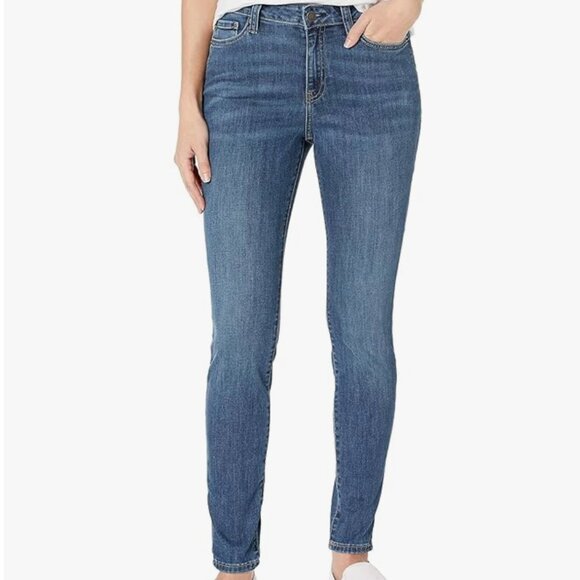 Joe's Jeans Rolled Crop Slim Medium Mid Rise Wash Jeans 28 29 - Picture 1 of 6